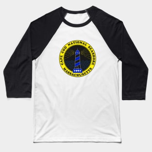 Cape Cod National Seashore Highland Light Massachusetts Baseball T-Shirt